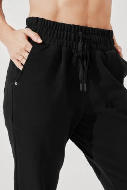 Ooey Gooey Sweatpant - Black -Quality Sport Wear OoeyGooeySweatpants Black C1021 0148 Edit