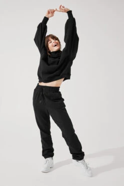 Ooey Gooey Sweatpant - Black -Quality Sport Wear OoeyGooeySweatpants Black C1021 0163 Edit