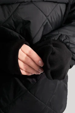 Pillow Packable Puffer Jacket - Black -Quality Sport Wear PF M6A9702