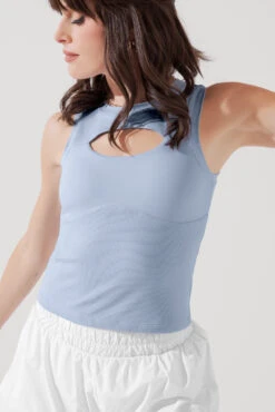 Peekaboo Crew Tank - Sky Blue -Quality Sport Wear PeekabooCrewTank SkyBlue B1024 2006 Edit 6c6ac75b b80f 47a2 9e0f a48beb1c96b9