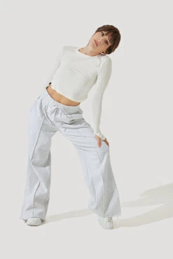 Perfect Plane Pants - Light Heather Haze -Quality Sport Wear Perfect Plane Pants Heather Gray C1018 3769