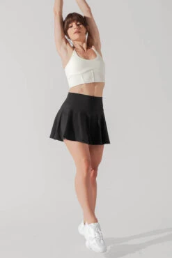 Plié Corset Crop Bralette - Cream -Quality Sport Wear PileCorsetCropTop Cream 1049 0002 Edit 1