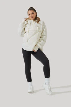 Pillow Packable Puffer Jacket - Coconut Cream -Quality Sport Wear Pillow Packable Puffer Jacket Coconut Cream E1006 1819