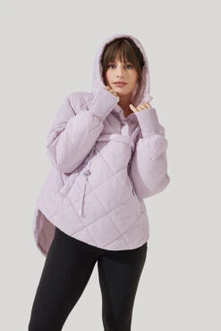 Pillow Packable Puffer Jacket - Orchid Ice -Quality Sport Wear Pillow Packable Puffer Jacket Orchid Ice E1006 2101