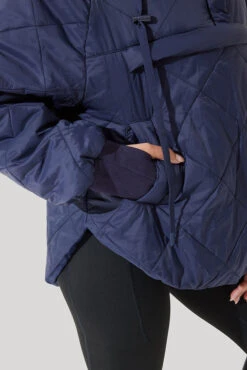 Pillow Packable Puffer Jacket - Peacoat Navy -Quality Sport Wear Pillow Packable Puffer Jacket Peacoat Navy E1006 2519