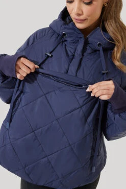 Pillow Packable Puffer Jacket - Peacoat Navy -Quality Sport Wear Pillow Packable Puffer Jacket Peacoat Navy E1006 2540