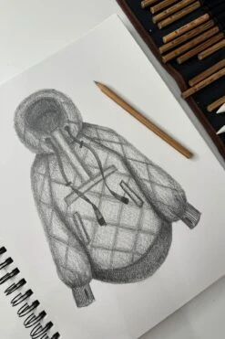 Pillow Packable Puffer Jacket - Black -Quality Sport Wear PillowPackablePufferSketchPopflex