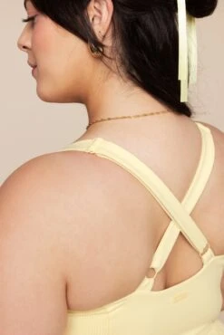 Corset Pirouette Dress - Buttercream -Quality Sport Wear PirouetteDress FrenchButtercream F1000 01556 Edit