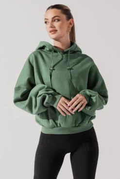 Pullover Cloud Hoodie - Juniper -Quality Sport Wear PulloverCloudHoodie Juniper 5002 0099 Edit