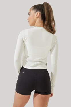 Refine Long Sleeve Top - Coconut Cream -Quality Sport Wear Refine Long Sleeve Top Coconut Cream B1013 0792