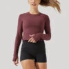 Refine Long Sleeve Top - Rose Clay