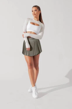 Relevé Ribbed Shrug - Sugar -Quality Sport Wear ReleveRibbedShrug Sugar 2026 1126 Edit 1