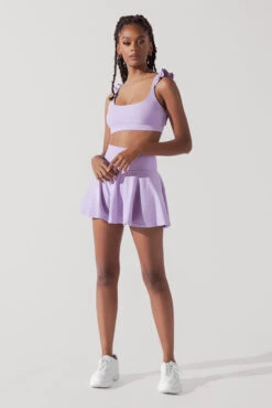 Romance Ruffle Bra - Digital Lavender -Quality Sport Wear RomanceRuffleBra DigitalLavender A1012 1707 Edit