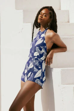 Romper One Piece - Blue Palm 15 Romper One Piece - Blue Palm -Quality Sport Wear Samara10 44747 Edit ad30a355 dd26 4467 ae20 fedd70021624
