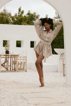 I Need A Vacation Shirt Dress With Pockets - Sand Dune -Quality Sport Wear SamaraOutfit1 42252 Edit 912179ed 25cb 419c a6c4 d33254a2a29e