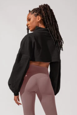 Mockneck Shruggie - Black -Quality Sport Wear SamaraOutfit2 0103 Edit 586af0d2 c2e8 46f6 a724 f5493f11d026