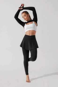 Crisscross Hourglass® Sklegging - Black