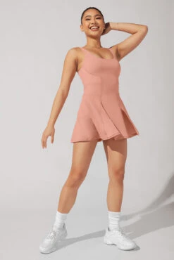 Tie-Breaker Superdress™ - Terracotta -Quality Sport Wear SophiaOutfit1 36988 Edit 2179599a 9f7d 498e 965f 6fabb4a2e704