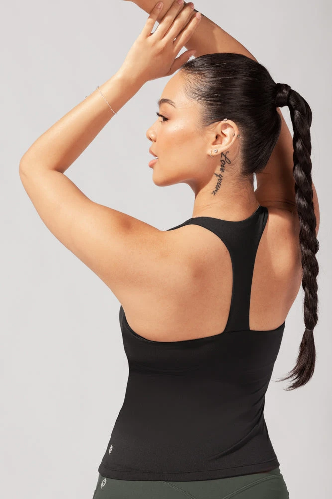 Audrey Tank - Black 2 Audrey Tank - Black - Image 2