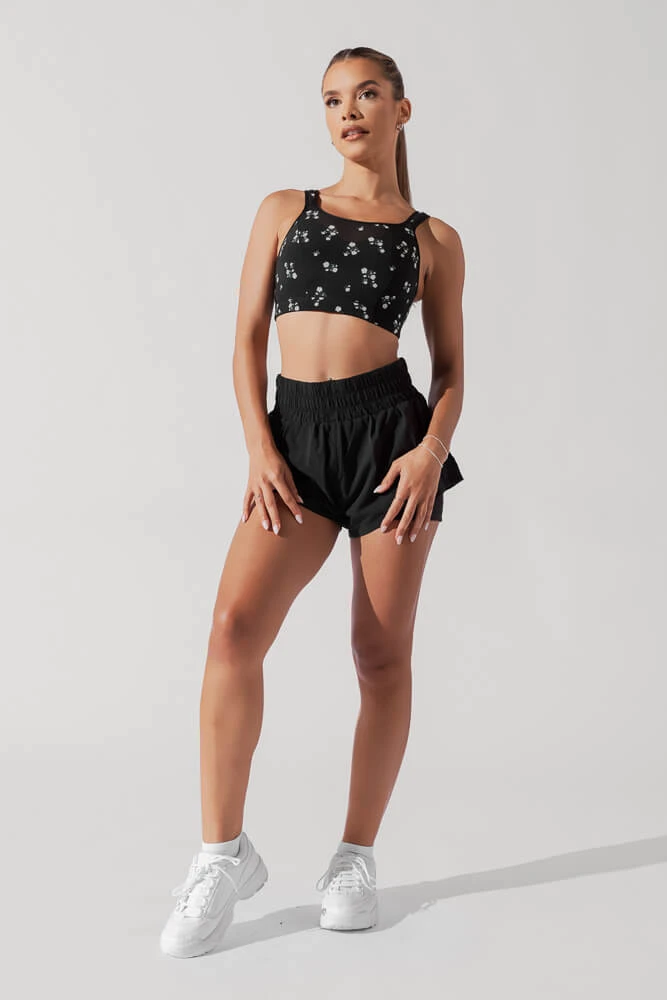 Superbra™ - Black Folkfloral 4 Superbra™ - Black Folkfloral - Image 4