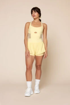 Supershort™ Runsie - Buttercream -Quality Sport Wear Supershort Runsie FrenchButtercream 6042 02156 Edit