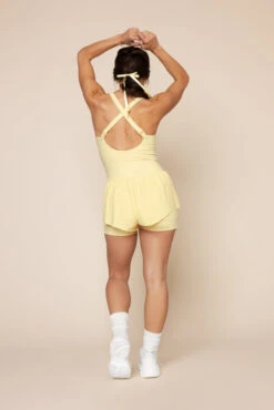 Supershort™ Runsie - Buttercream -Quality Sport Wear Supershort Runsie FrenchButtercream 6042 02203 Edit