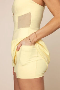 Supershort™ Runsie - Buttercream -Quality Sport Wear Supershort Runsie FrenchButtercream 6042 02224 Edit