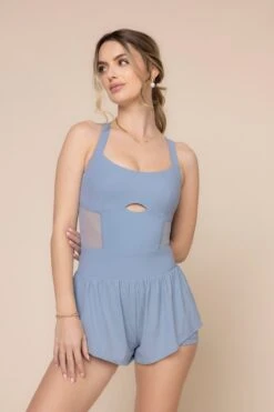 Supershort™ Runsie - Blue Storm -Quality Sport Wear SupershortRunsie BlueStorm 6042 02987