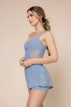 Supershort™ Runsie - Blue Storm -Quality Sport Wear SupershortRunsie BlueStorm 6042 03008