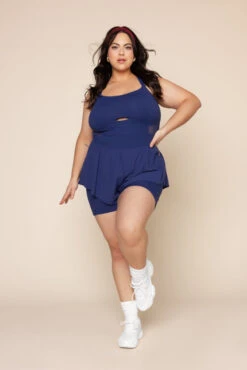 Supershort™ Runsie - Sapphire -Quality Sport Wear SupershortRunsie Sapphire 6042 03672 Edit