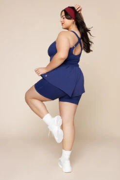 Supershort™ Runsie - Sapphire -Quality Sport Wear SupershortRunsie Sapphire 6042 03678 Edit