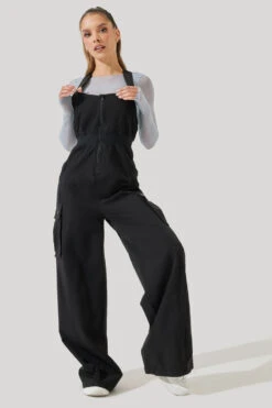 Take A Hike Overalls - Black -Quality Sport Wear Take A Hike Overalls Black 5009 1173