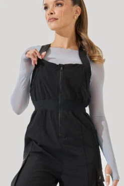 Take A Hike Overalls - Black -Quality Sport Wear Take A Hike Overalls Black 5009 1182