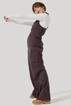 Take A Hike Overalls - Pecan -Quality Sport Wear Take A Hike Overalls Pecan 5009 3455