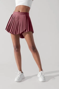 Ace ‘em Pleated Skort - Desert Rose 15 Ace ‘em Pleated Skort - Desert Rose -Quality Sport Wear VenusSkort DesertRose H1002 0027 Edit 1