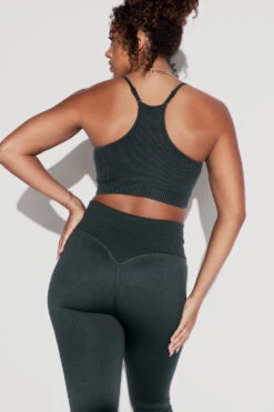 What's The Scoop Seamless Bra - Magical Forest -Quality Sport Wear What stheScoopBra CCHGLeggings MagicalForest 0143 Edit