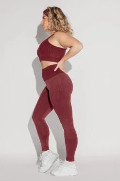 Supersculpt™ Seamless Leggings - Garnet -Quality Sport Wear What stheScoopBra SSLeggings Garnet 0331 Edit
