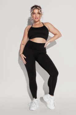 Supersculpt™ Seamless Leggings- Black -Quality Sport Wear What stheScoopBra SSleggings Black 2667 Edit