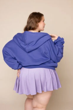 Zip Cloud Hoodie - Iris 12 Zip Cloud Hoodie - Iris -Quality Sport Wear ZipCloudHoodie BlueIris 5002 02941 Edit Edit