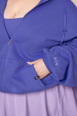 Zip Cloud Hoodie - Iris 9 Zip Cloud Hoodie - Iris -Quality Sport Wear ZipCloudHoodie BlueIris 5002 02961 Edit Edit