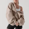 Zip Cloud Hoodie - Taupe