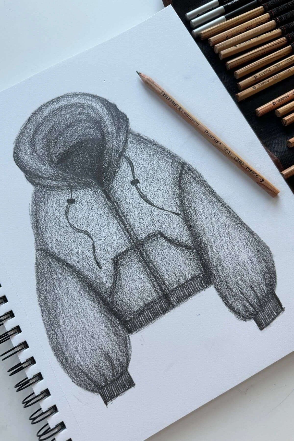 Zip Cloud Hoodie - Crimson 3 Zip Cloud Hoodie - Crimson - Image 3