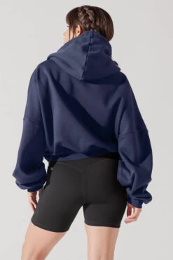 Zip Cloud Hoodie - Academic Navy 12 Zip Cloud Hoodie - Academic Navy -Quality Sport Wear ZipHoodie AcademicNavy 5002 0024 Edit 1