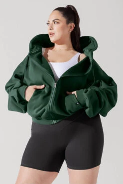 Zip Cloud Hoodie - Game Time Green -Quality Sport Wear ZipHoodie GreenTime 5002 0013 Edit 1