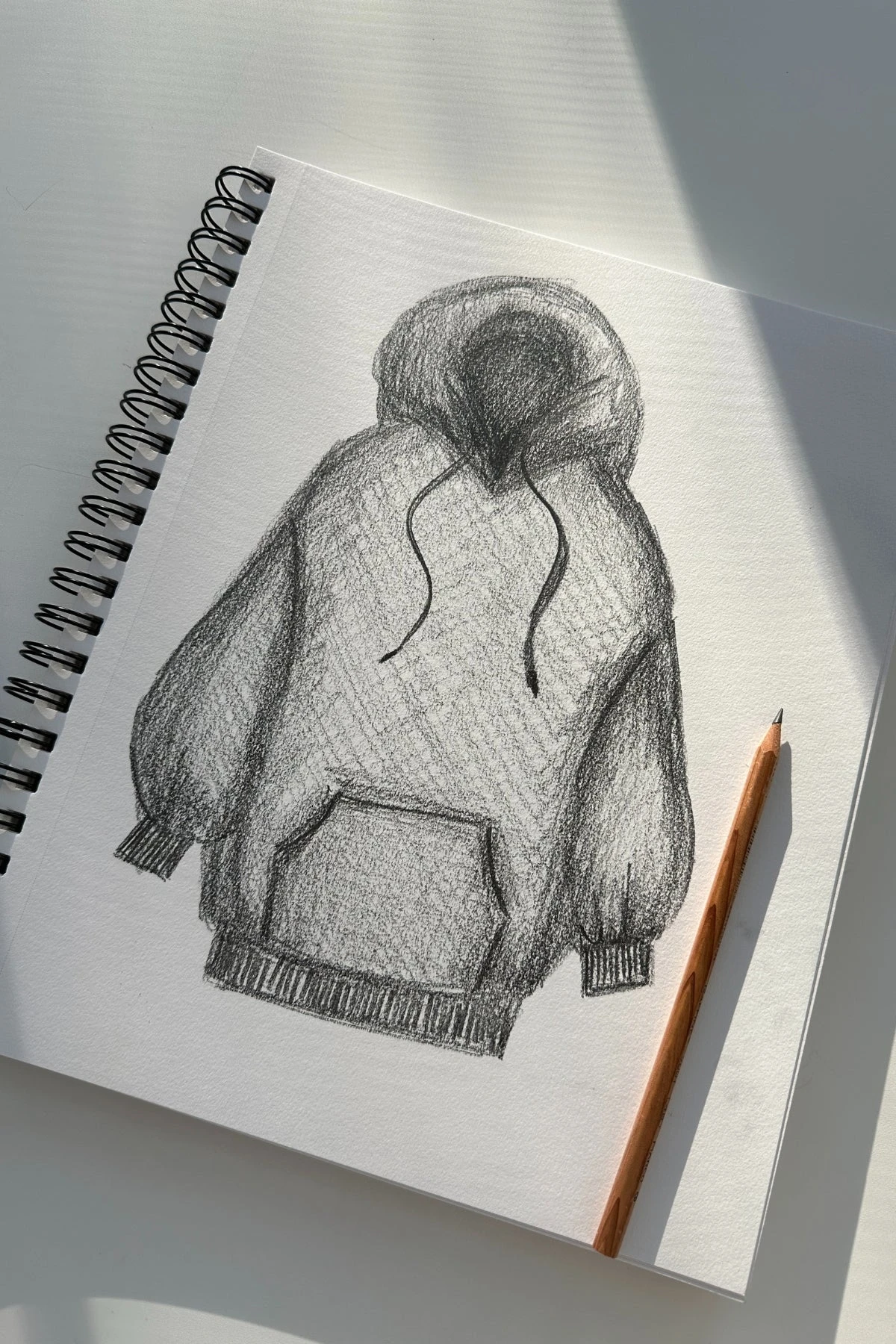 Long Cloud Hoodie - Light Heather Grey 3 Long Cloud Hoodie - Light Heather Grey - Image 3