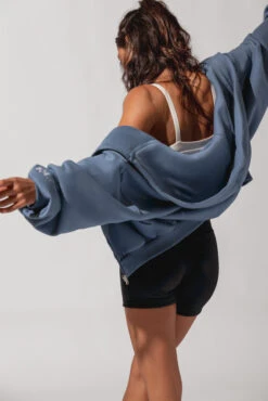 Zip Cloud Hoodie - Blue Steel -Quality Sport Wear opf0891 edit d39d3ca3 09de 4bba 9410 6fac1e8313a1